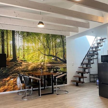 Loft Wohnung Appartement auf 2 Etagen, Nähe Neckar Neckarwestheim Exterior foto